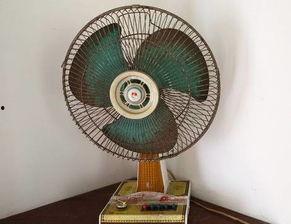 吹风扇吃瓜神器,吹风扇搭配吃瓜,清凉一夏新体验